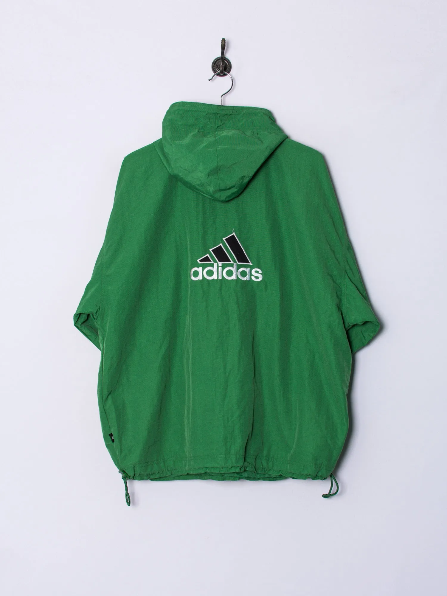 Adidas Green Hooded Track Jacket