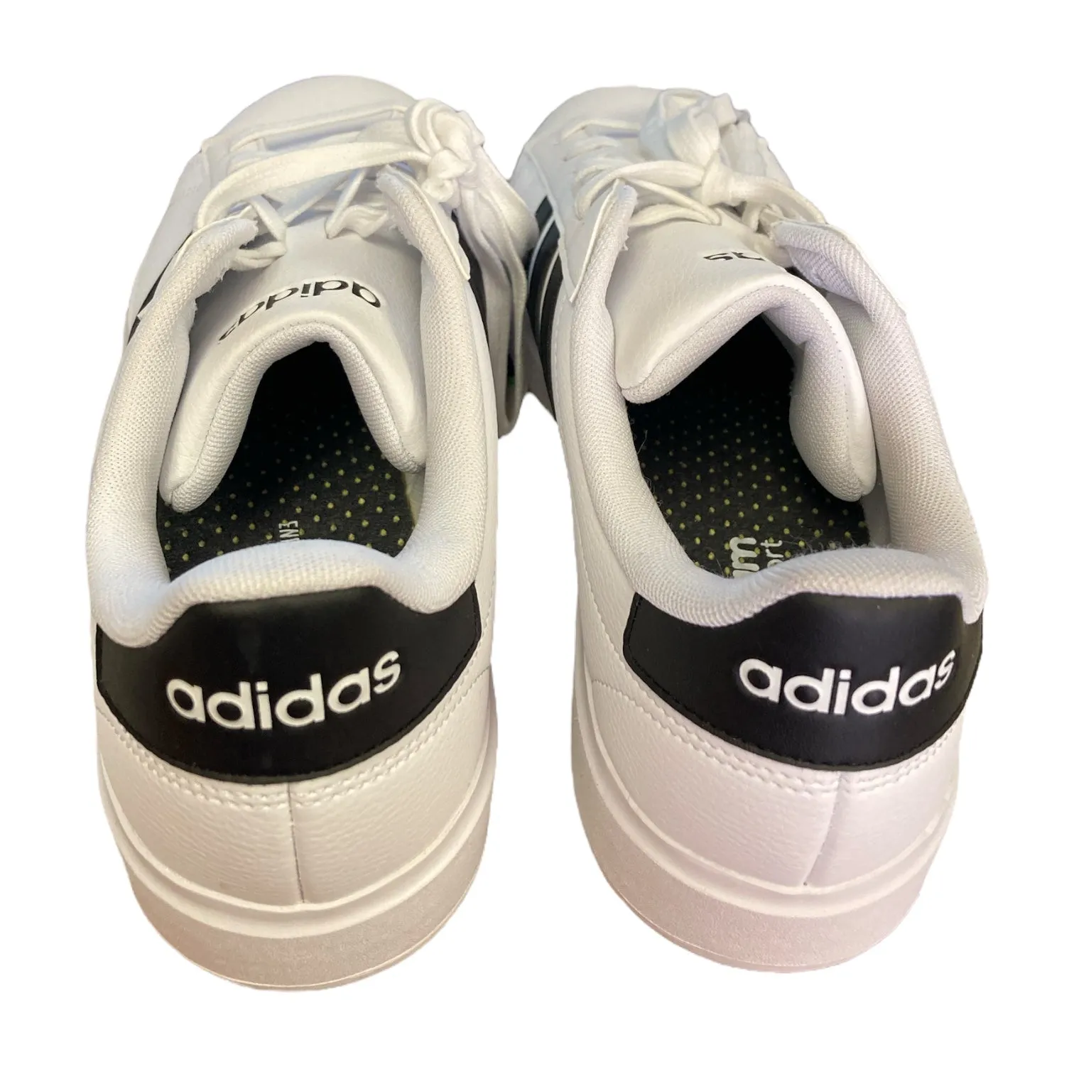 Adidas Men's Lace Up Grand Court 2.0 Low-Top Shoes, GW9195