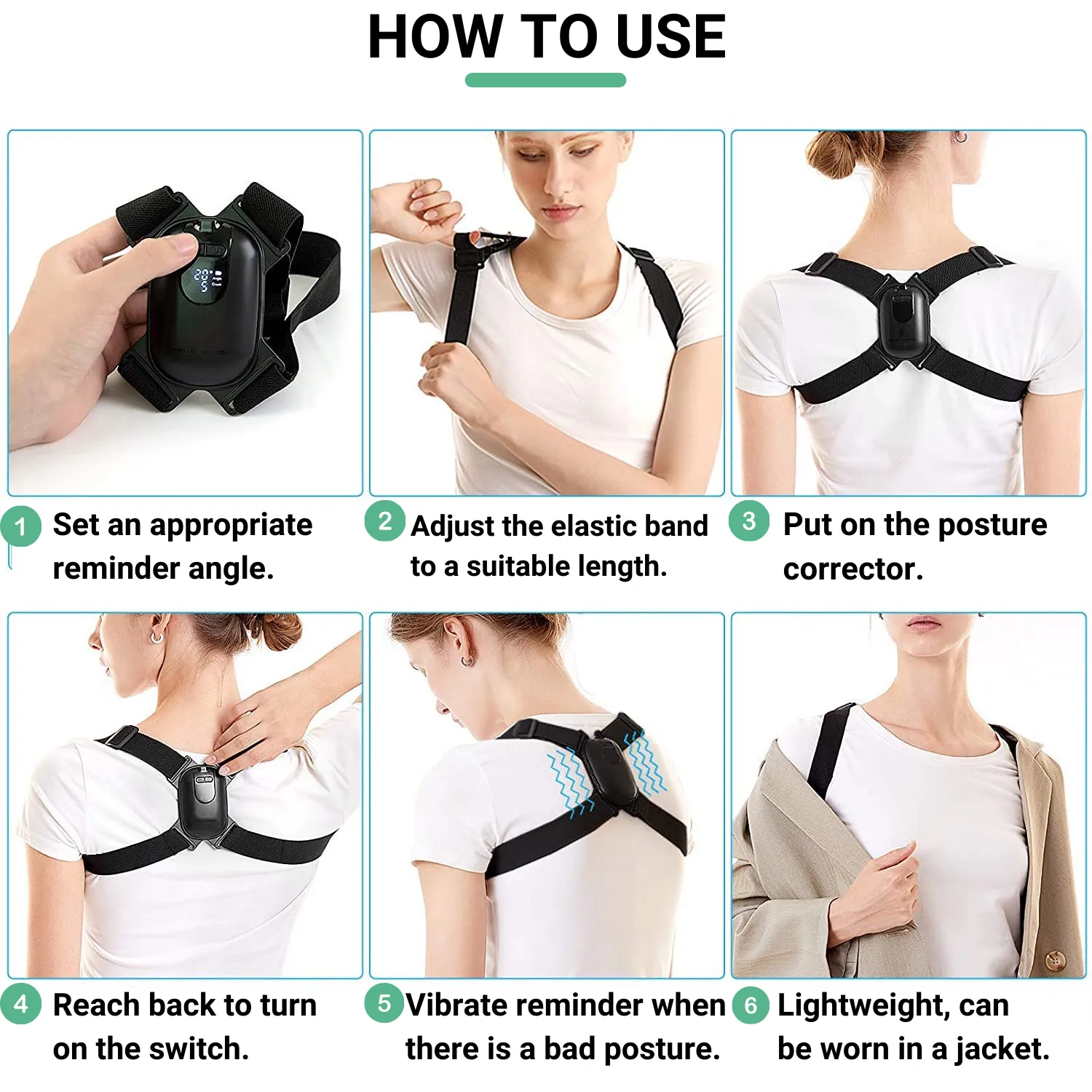 Advanced Smart Posture Corrector