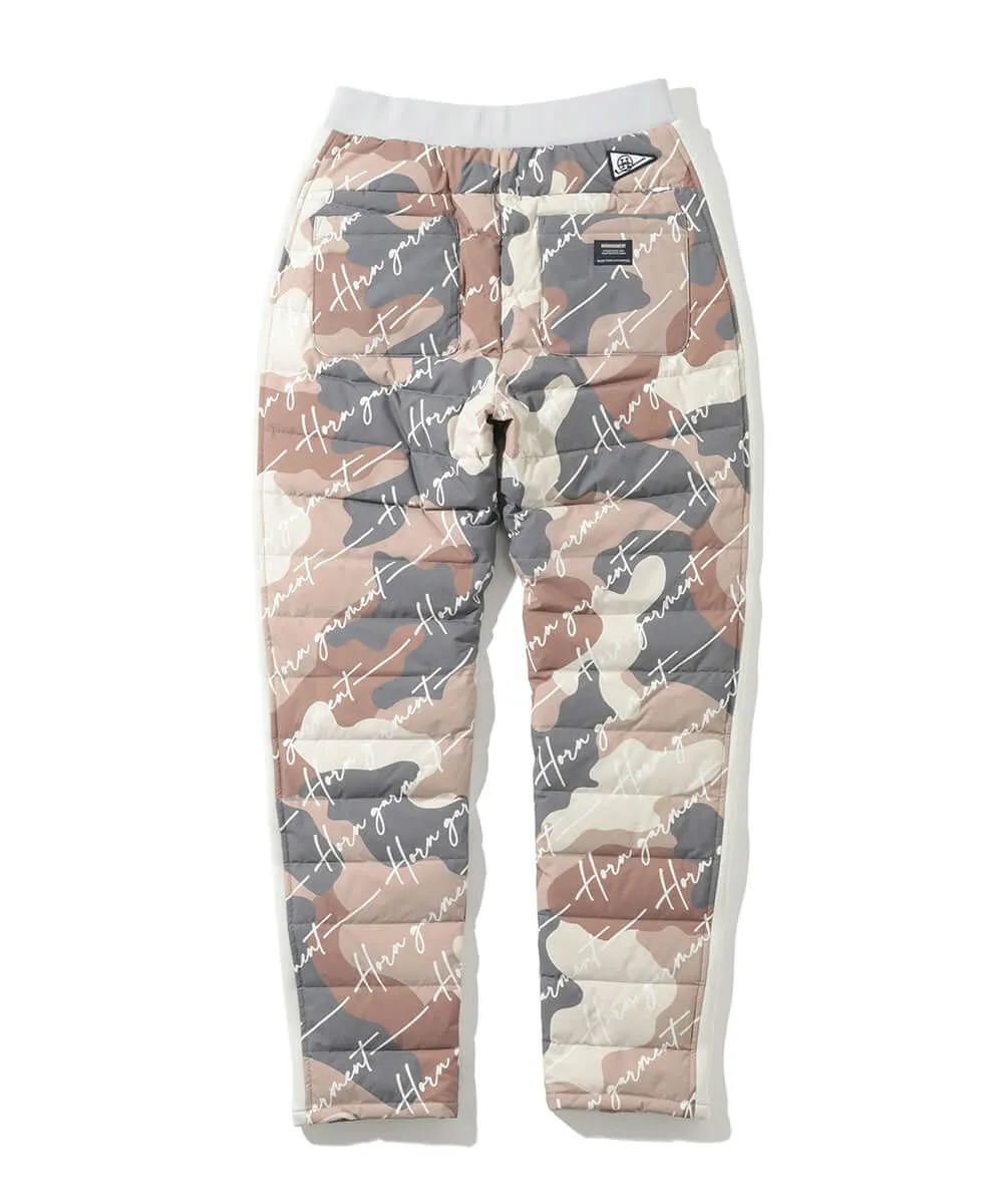 Alto Camouflage Down Pants | WOMEN