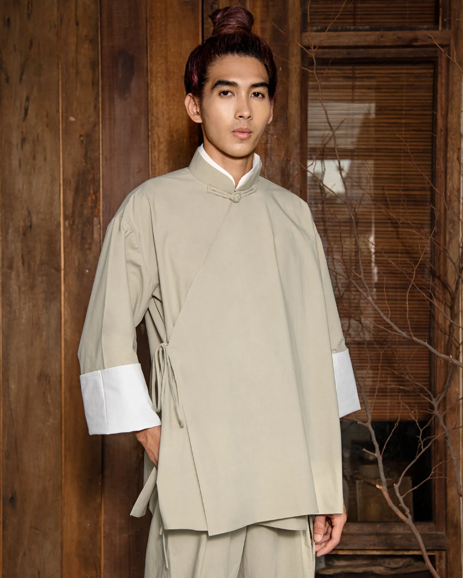 Baju Silang Cina (Sage Green)