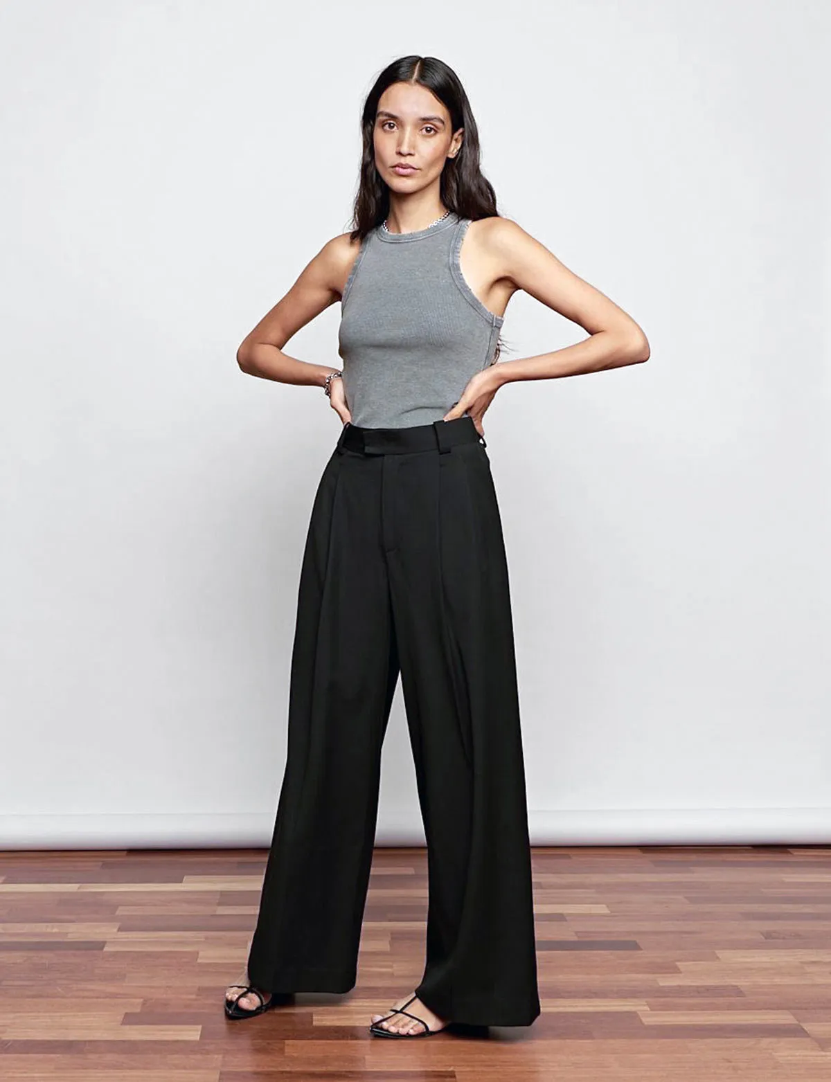 Black Wide Leg Pants