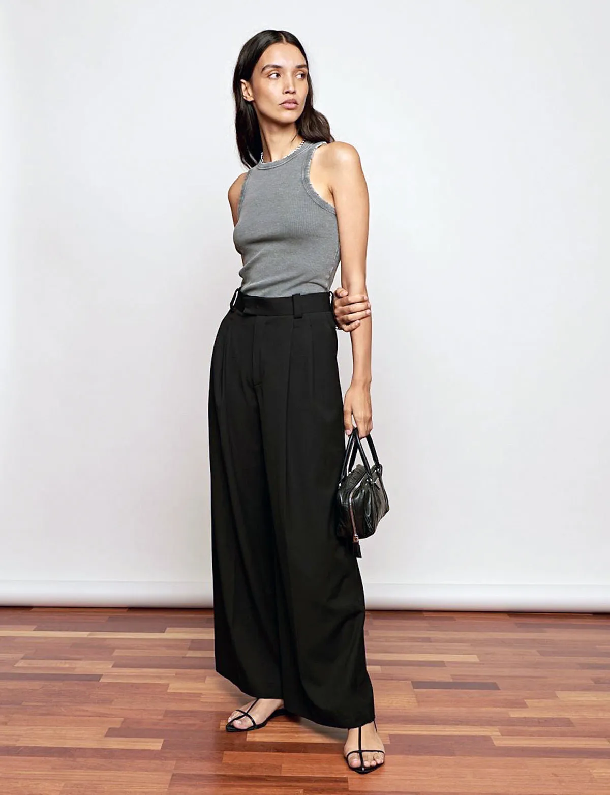 Black Wide Leg Pants