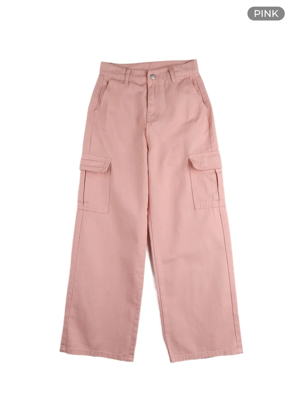 Cargo Wide Leg Pants IM405