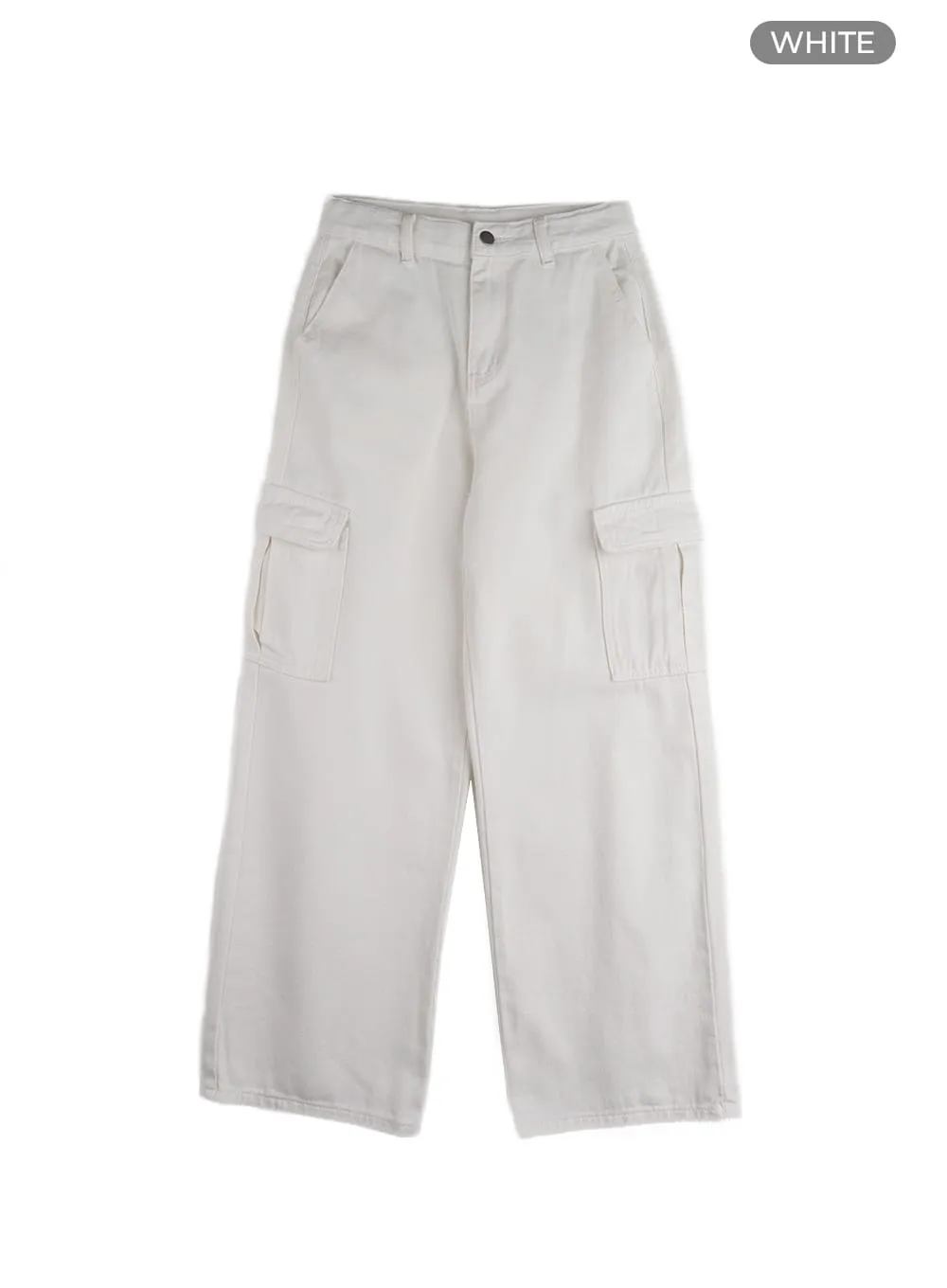 Cargo Wide Leg Pants IM405