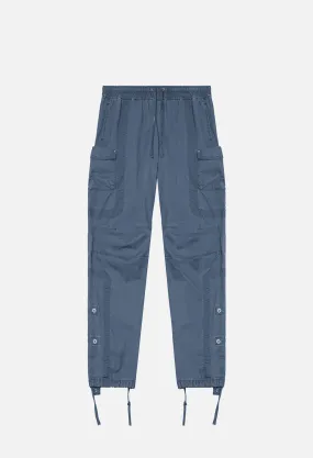 Cotton Poplin Frame II Cargo Pants / Navy