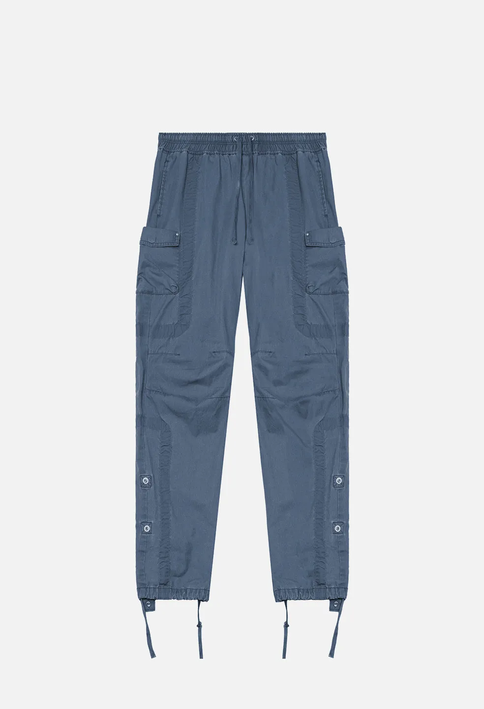 Cotton Poplin Frame II Cargo Pants / Navy