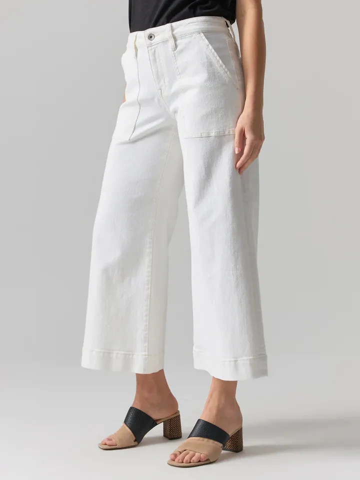 Culotte Crop Standard Rise Pant