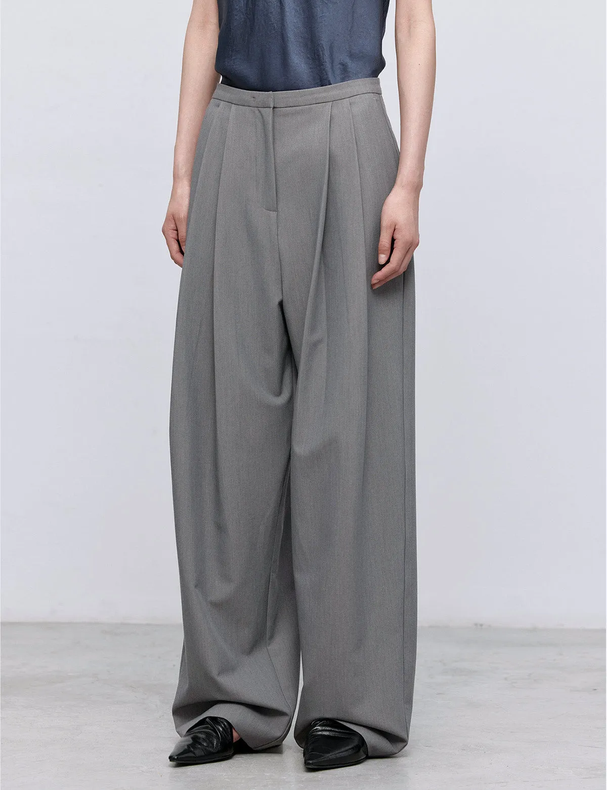 Diane Grey Trousers