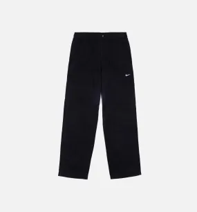 Double Panel Mens Pants - Black