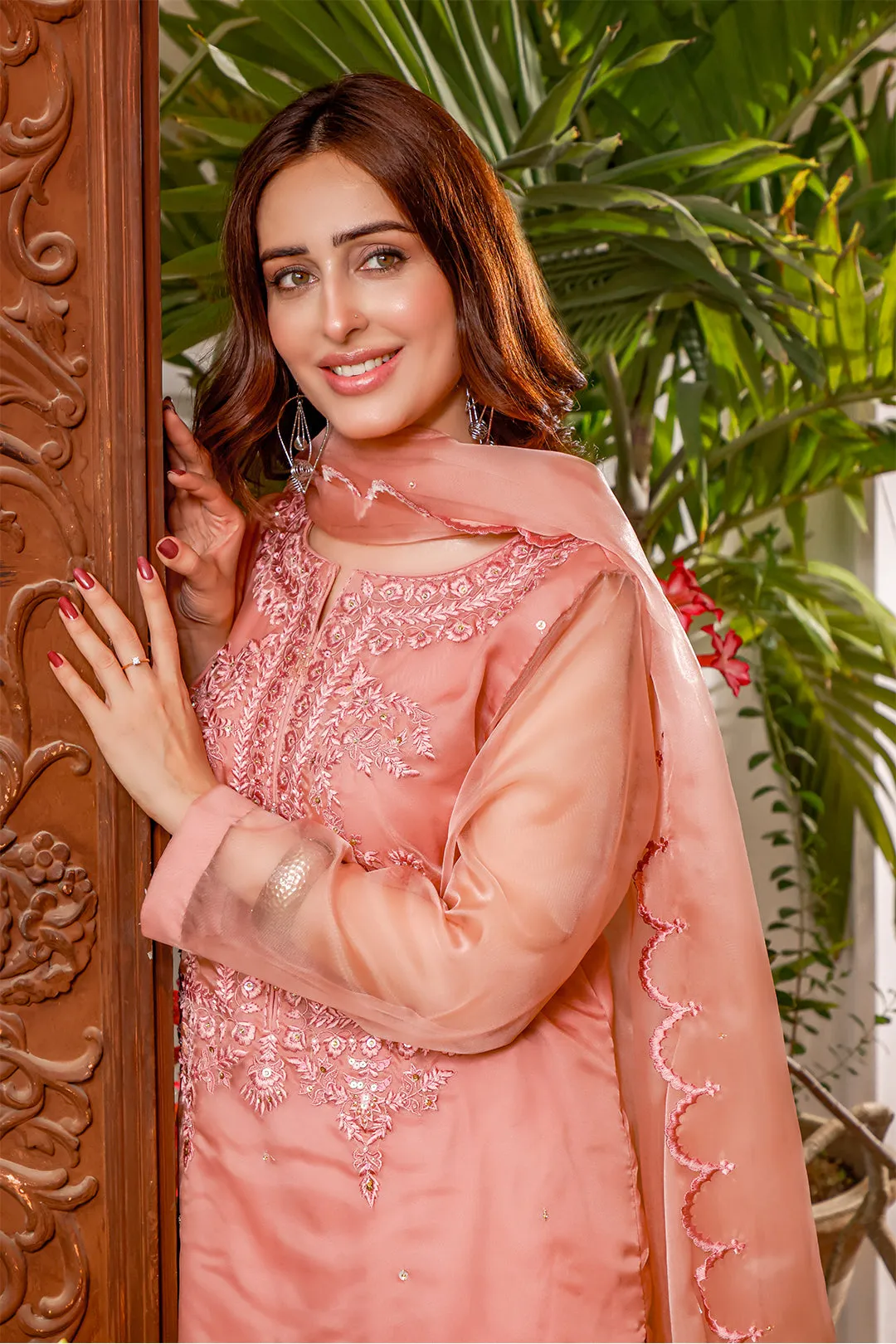 Embroidered Organza Luxury Pret 3pc Suit | KAIRA | S202193