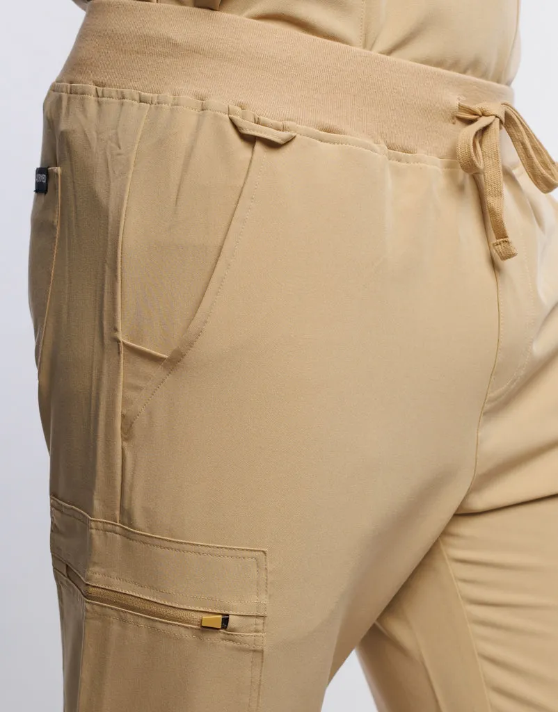 Essential Jogger Scrub Pants - Warm Sand