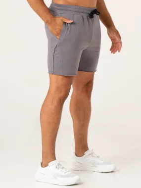 Force 6" Track Shorts - Charcoal