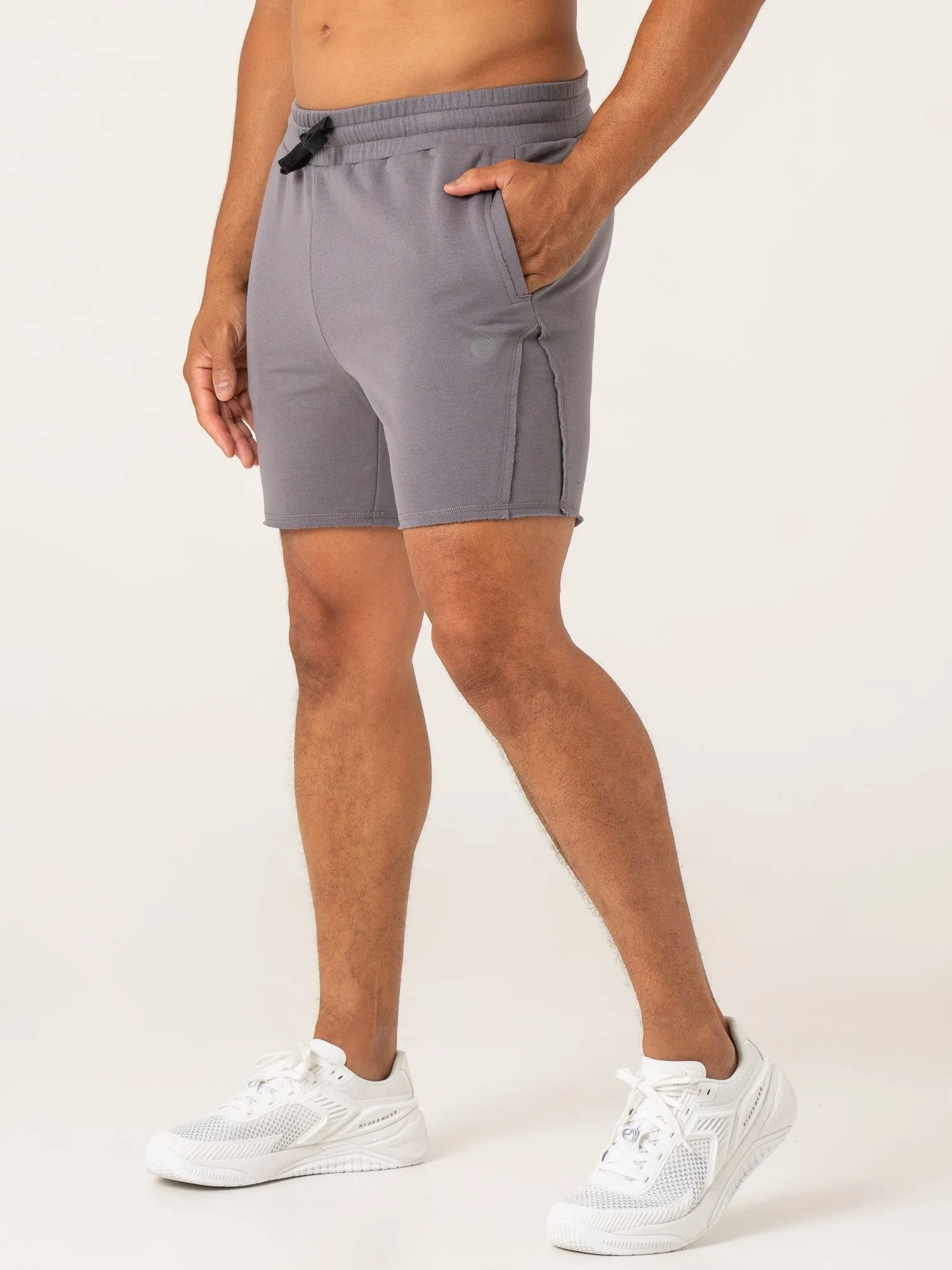 Force 6" Track Shorts - Charcoal