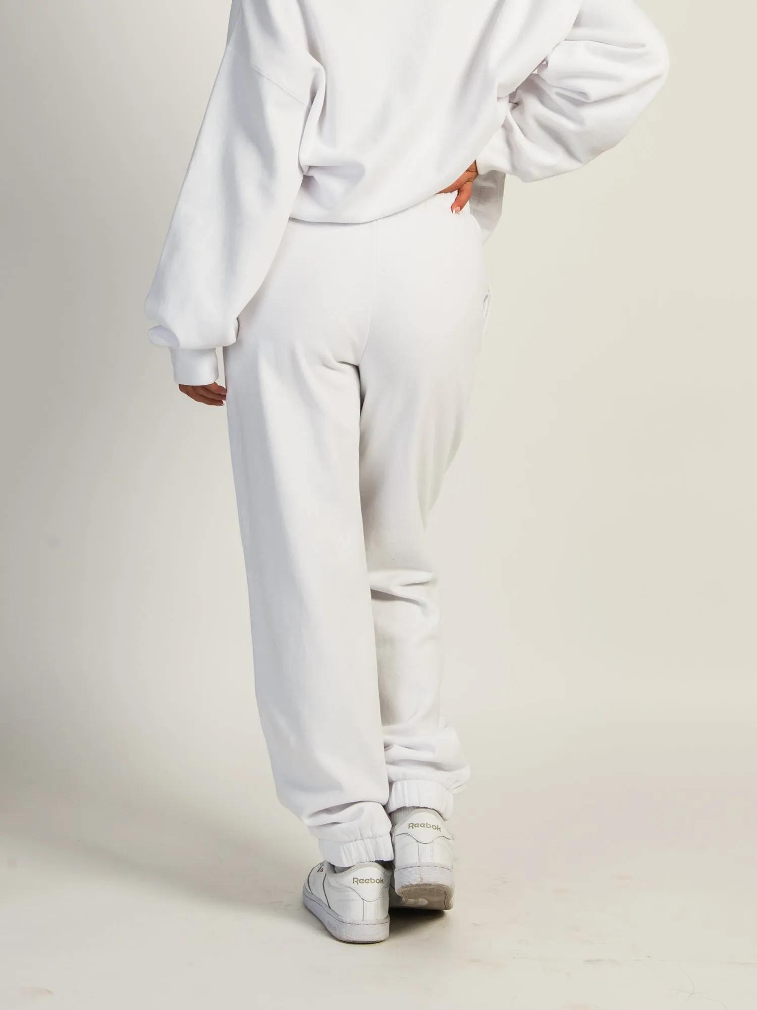 HARLOW JORDANA SWEATPANT - WHITE