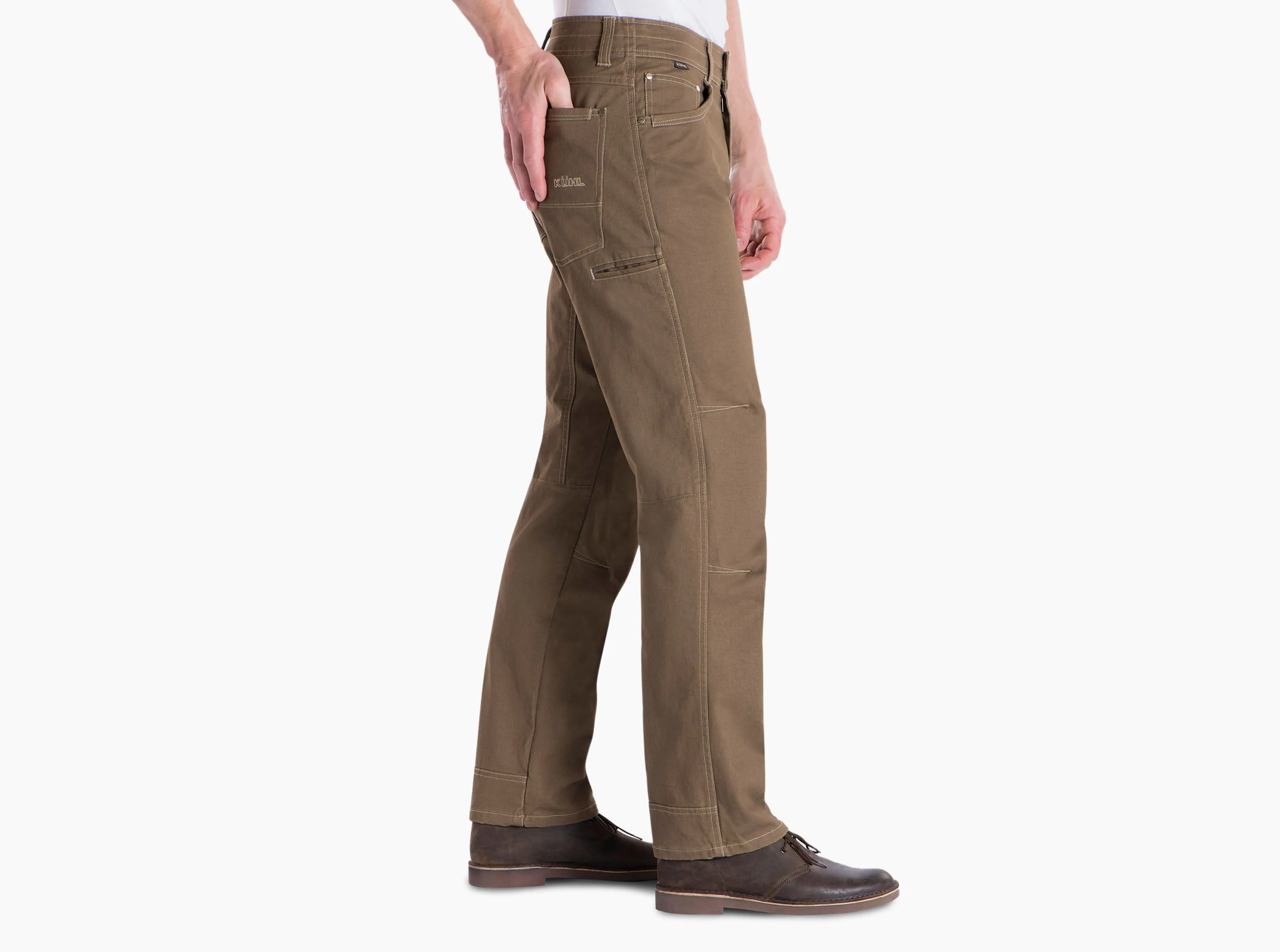 'Kuhl' Men's Hot Rydr Lined Pant - Dark Khaki