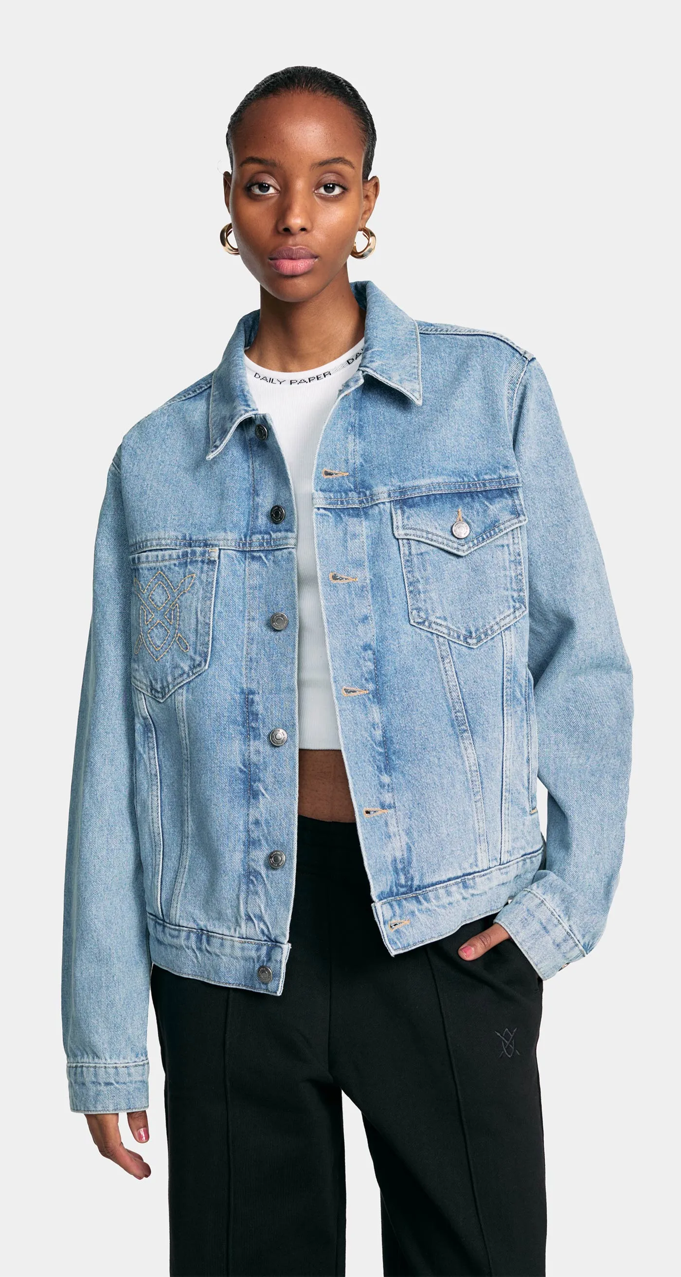 Light Blue Nunise Denim Jacket