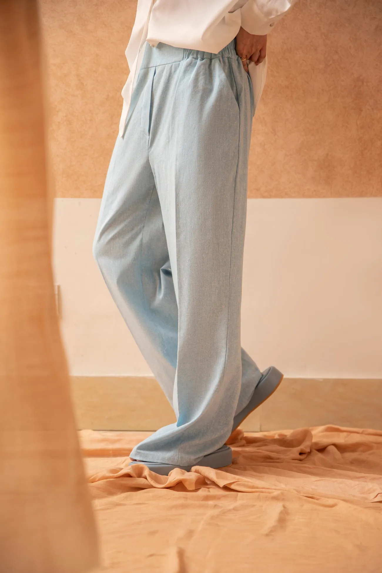 LONG FLOWING TROUSER