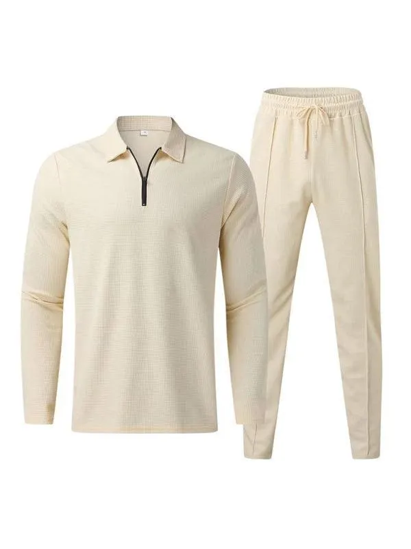 Loose Thin Pants Men Tracksuit Set