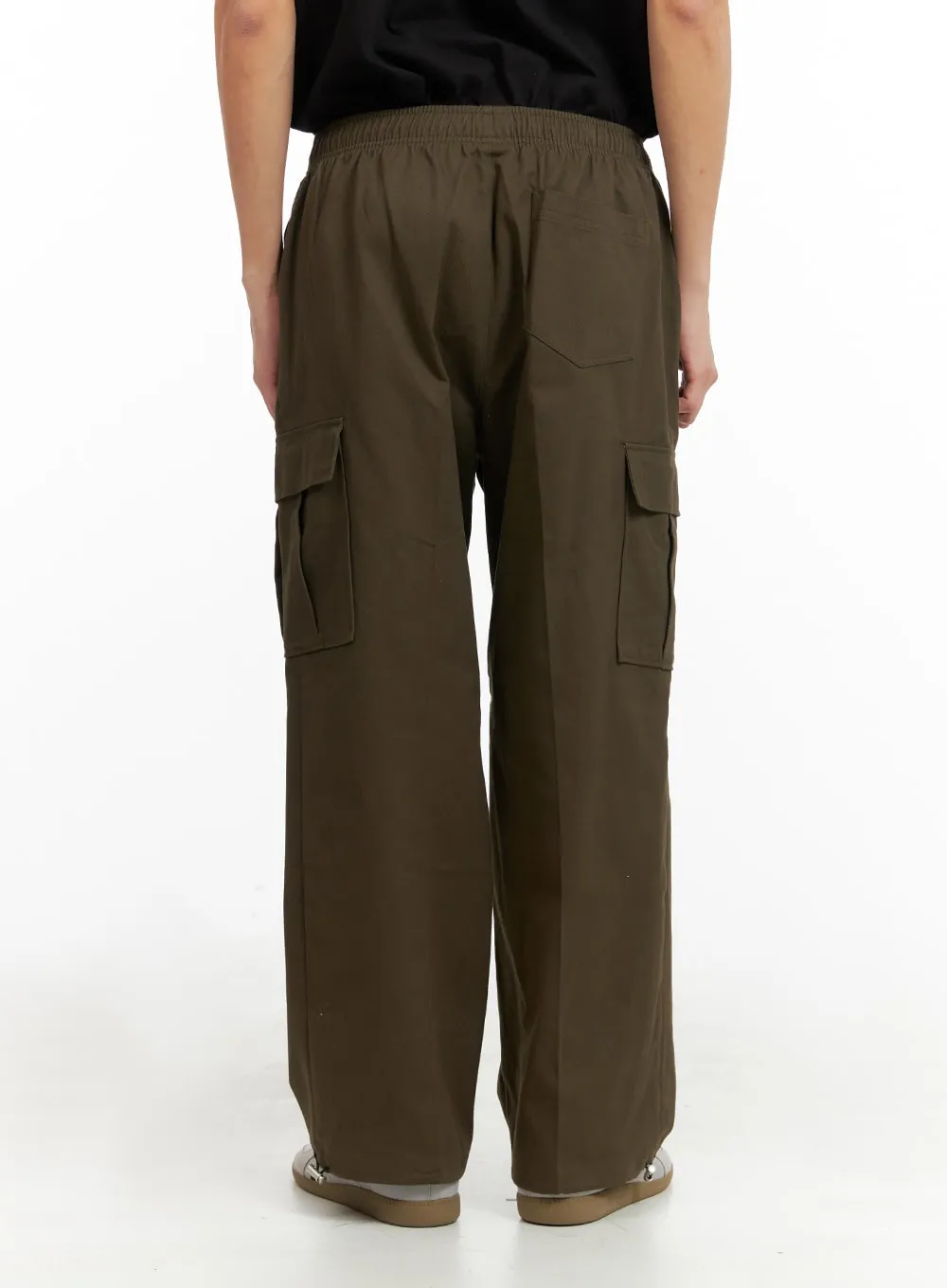 Men's Cargo Wide Leg Pants IA402