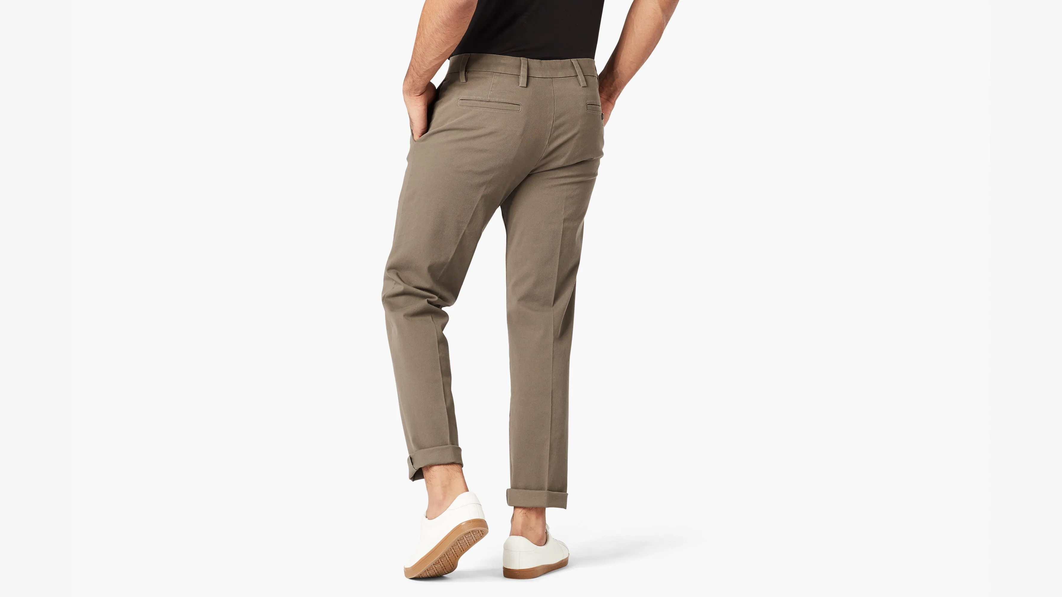 Men's Slim Fit Smart 360 Flex Workday Khaki Pants