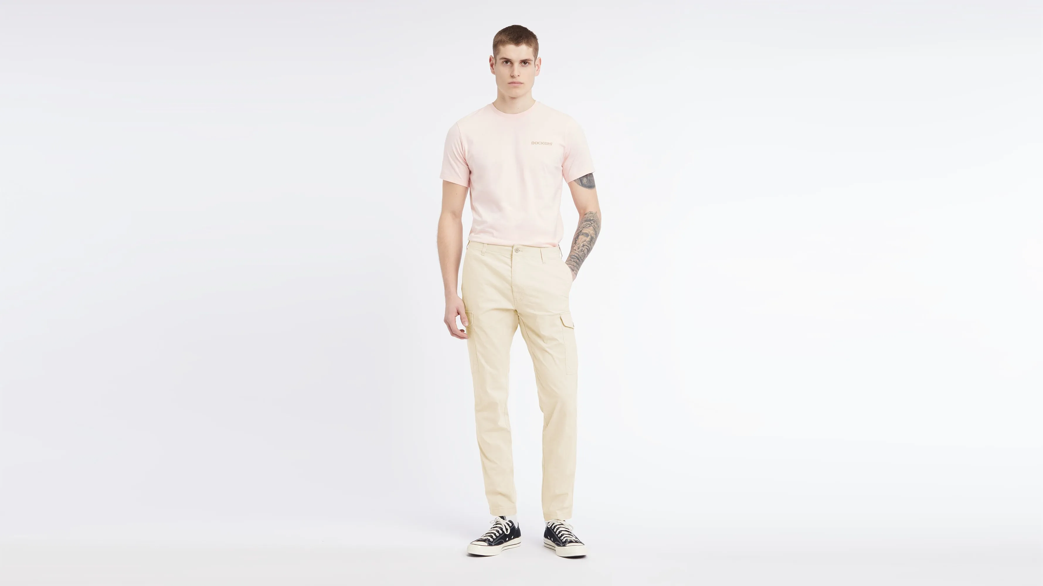 Men's Slim Tapered Fit Cargo Pants