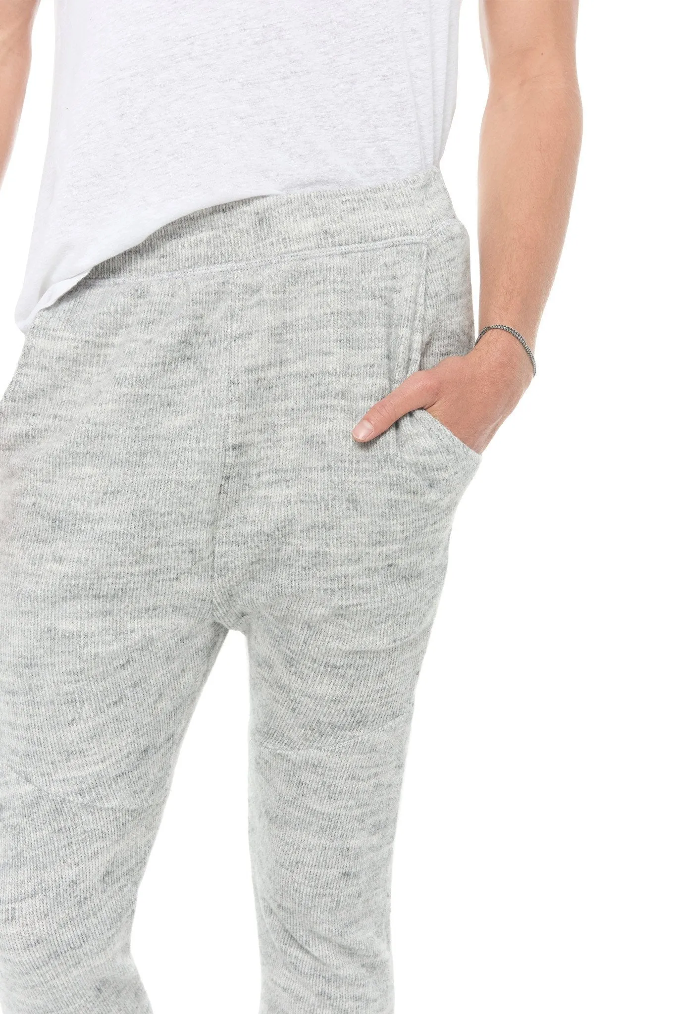 Men's Soft Knit Melange Jogger Pant