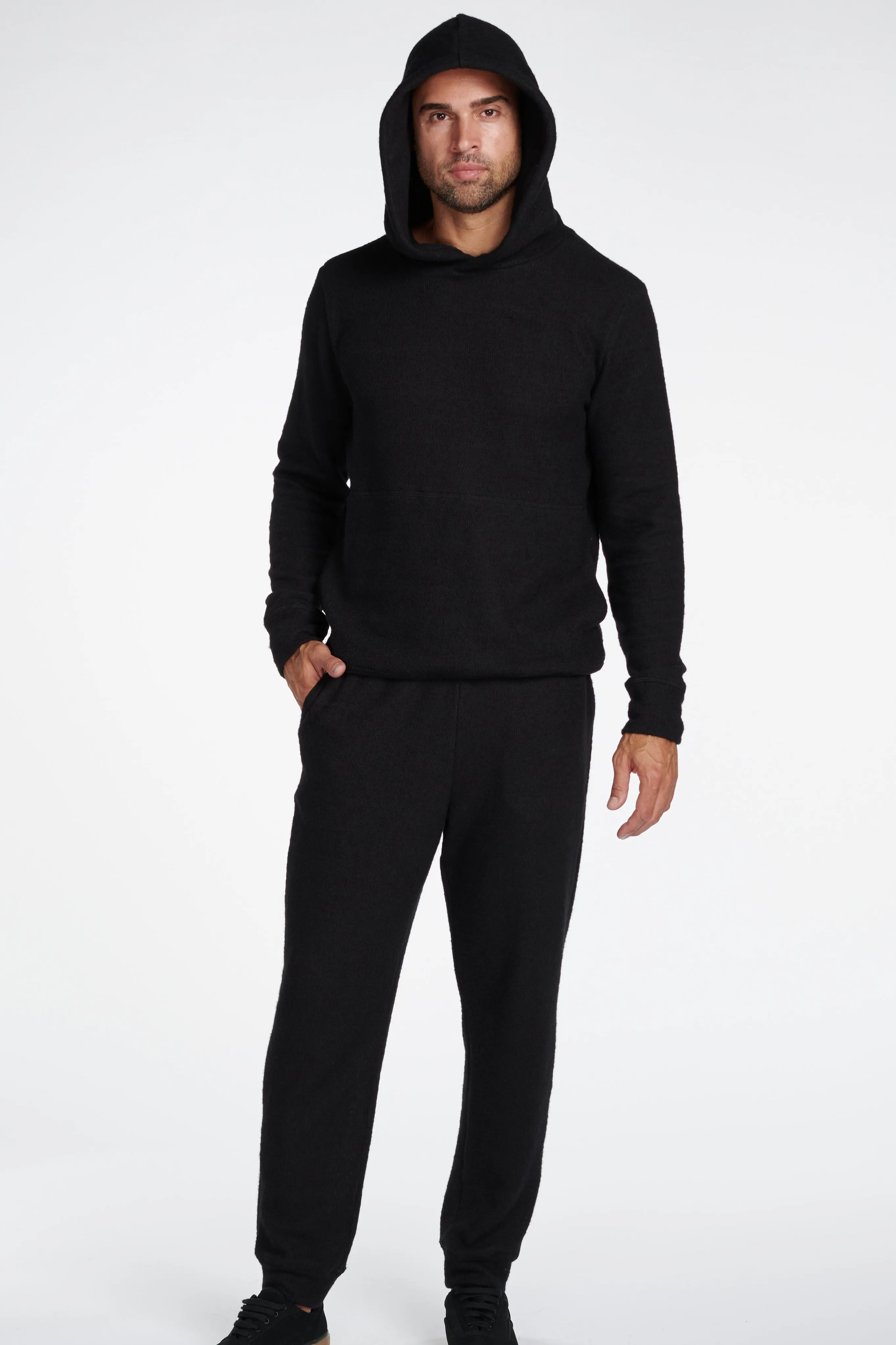 Men's Soft Knit Melange Jogger Pant