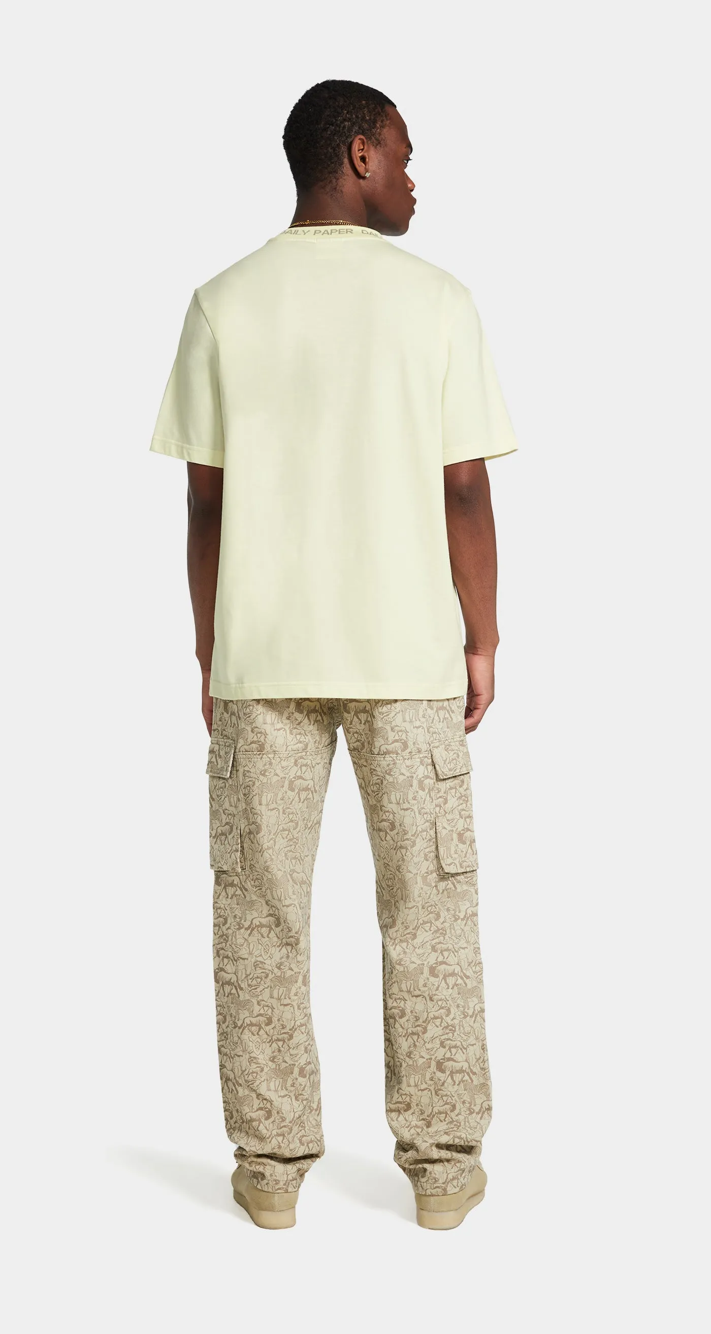 Moonstruck Beige Jabari Herd Cargo Pants