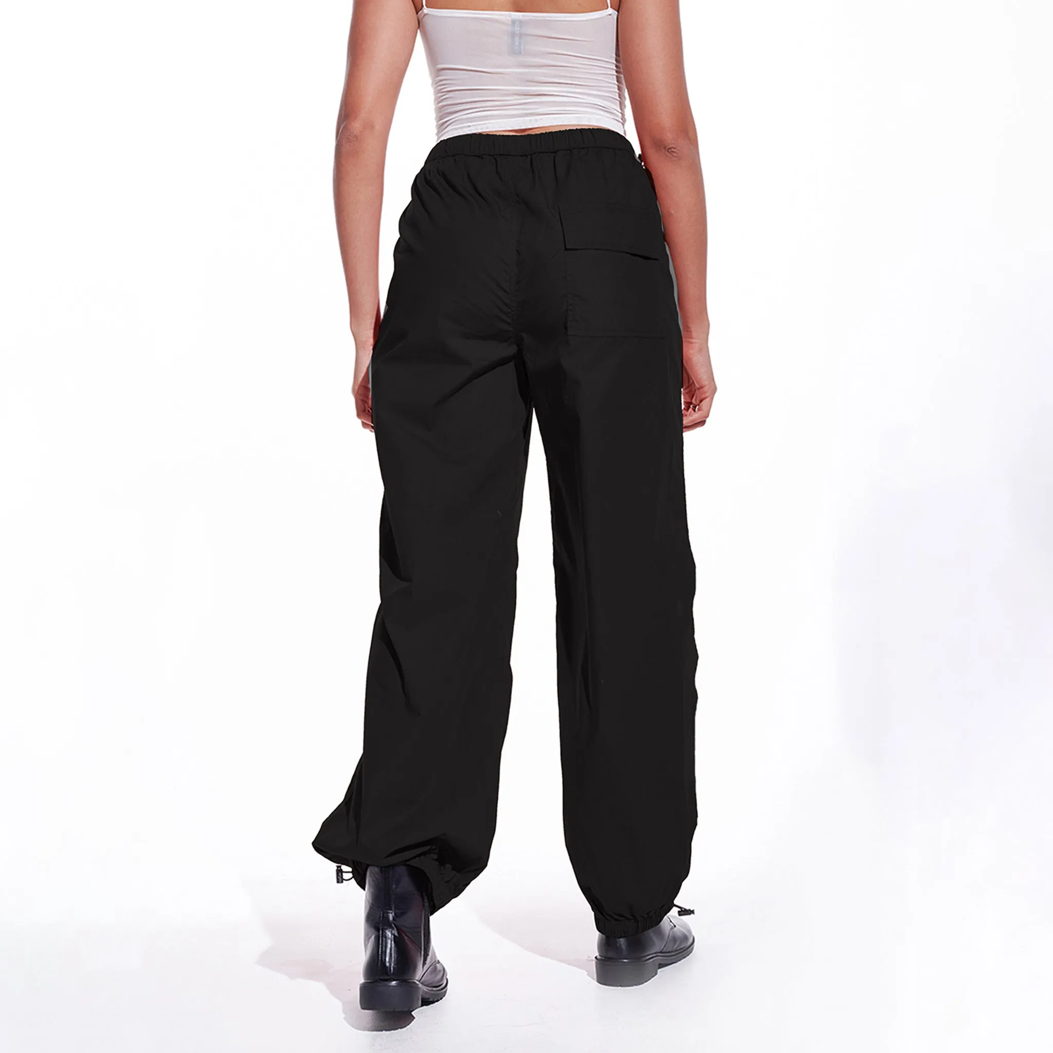 Oversized Parachute Pants for Women