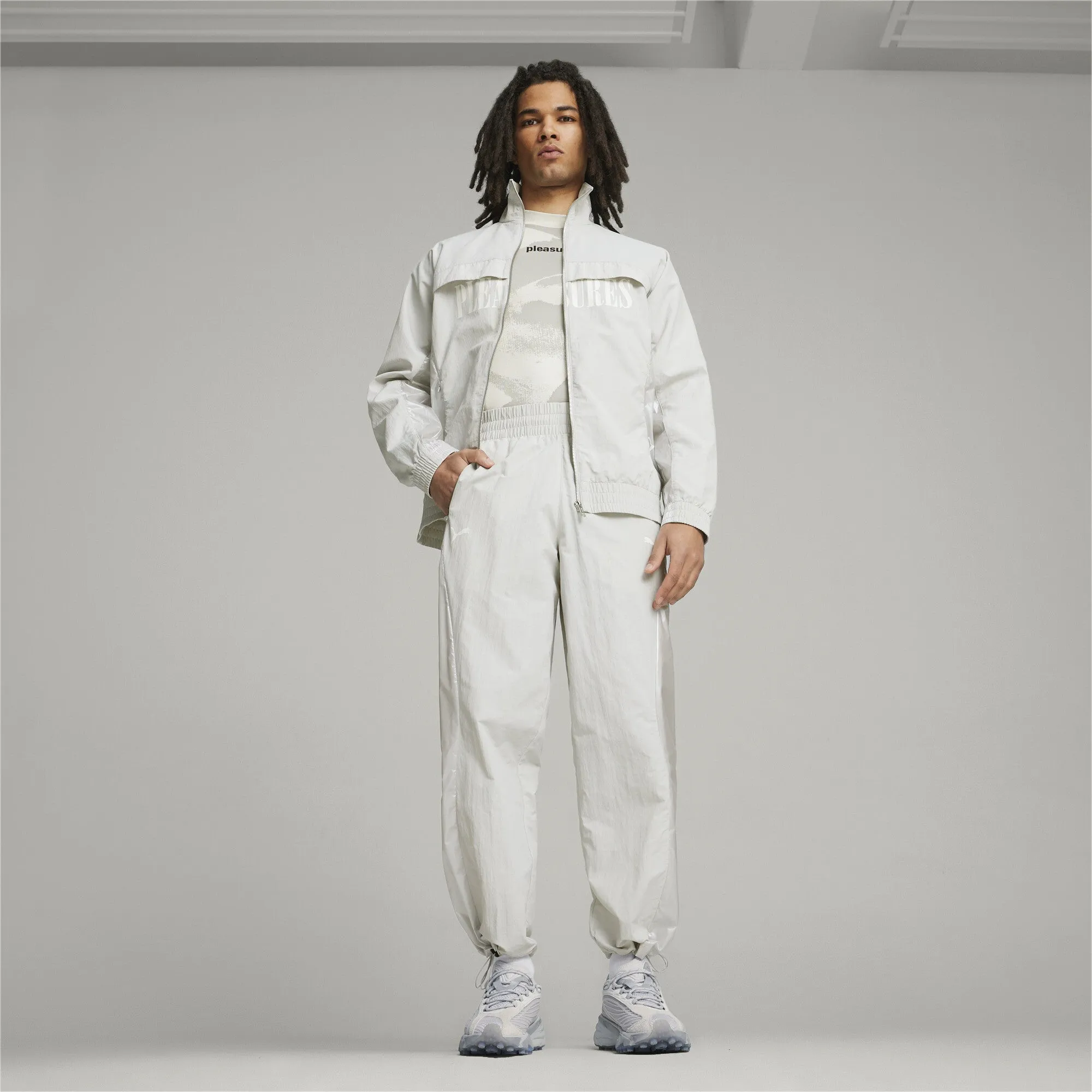 Pleasures X Puma Cellerator Track Pant - Gray