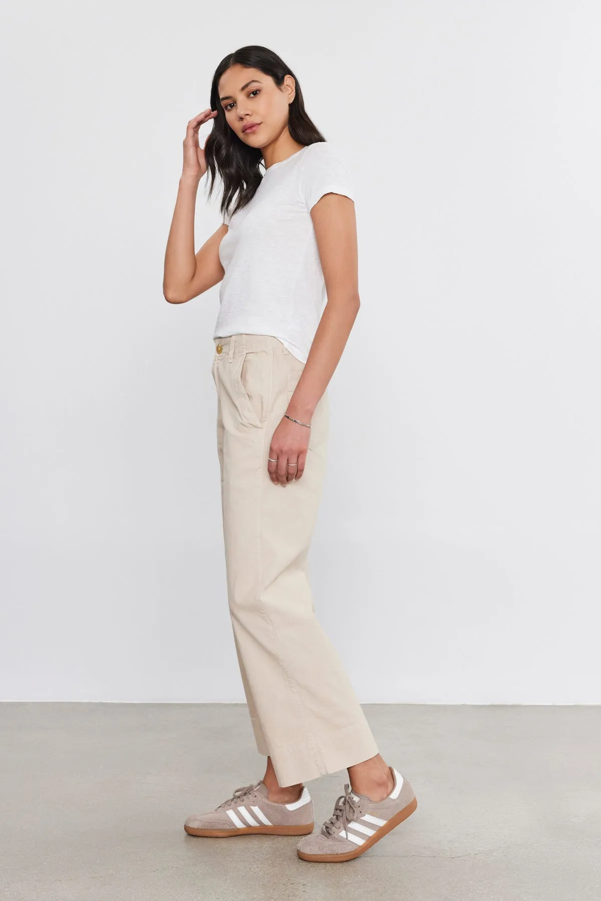 SABINE COTTON CANVAS PANT