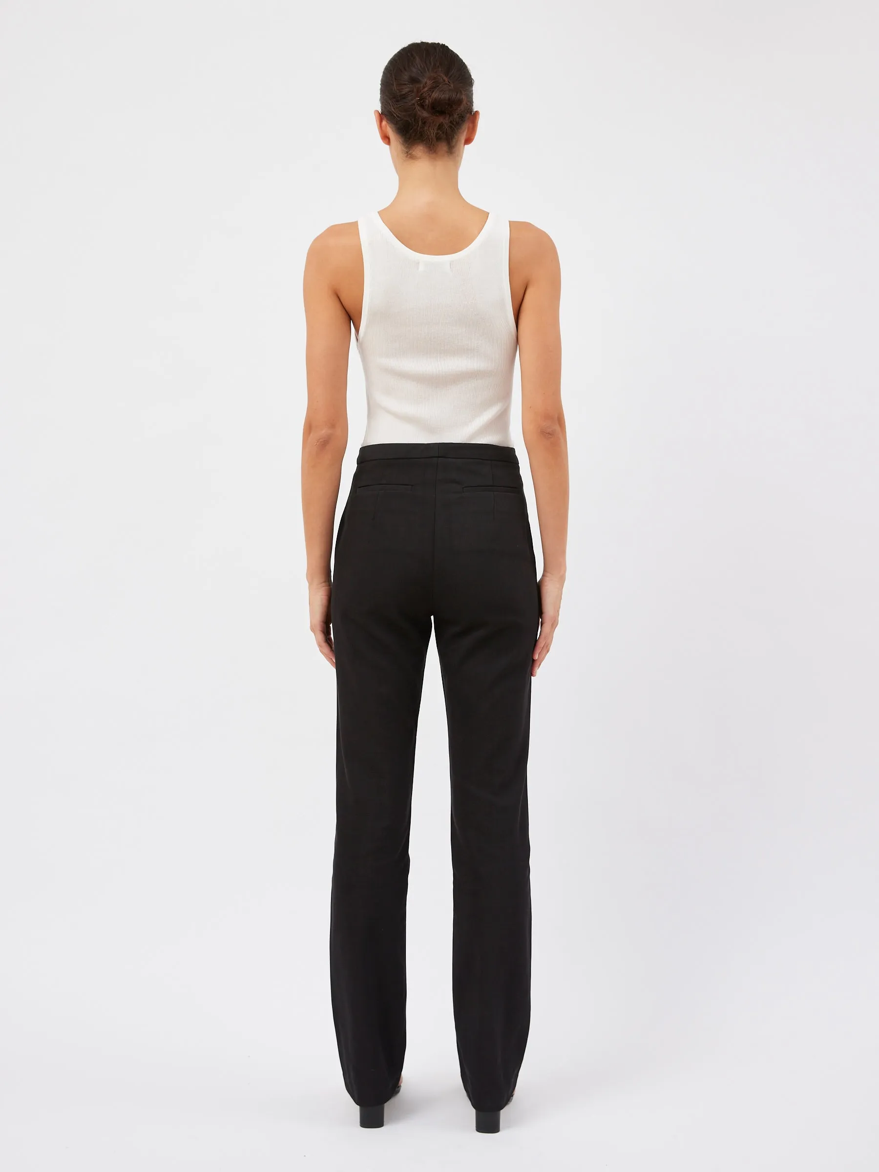 Slim Panelled Trousers