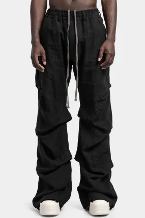 Tuck baggy pants, Black