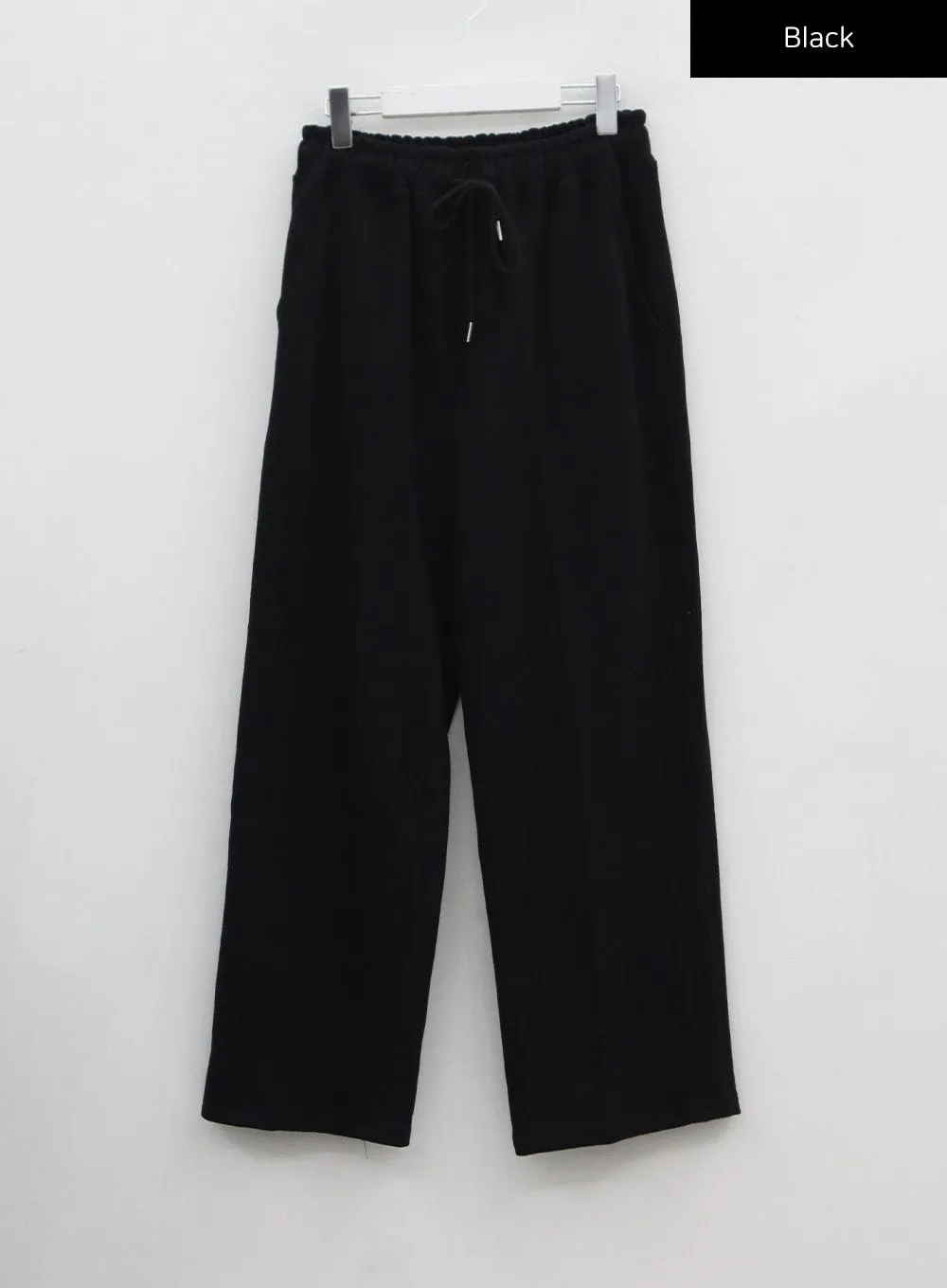 Two Side Straps Wide Track Pants Unisex CO05