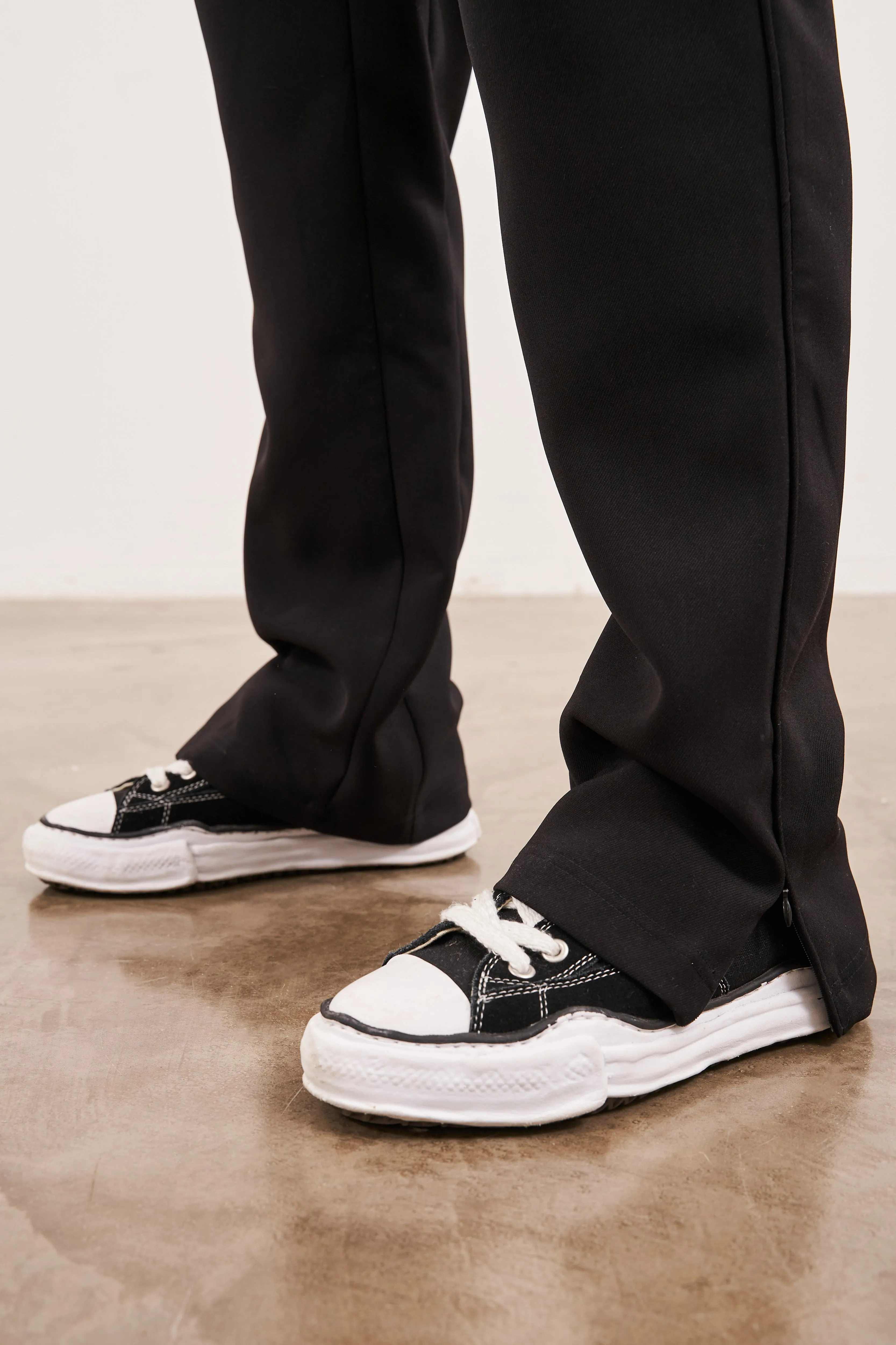 ULTIMATE SPLIT HEM SMART PANT - BLACK