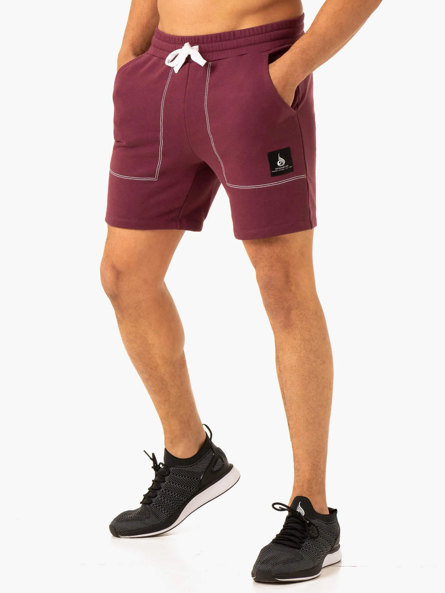 Vital Track Short - Plum