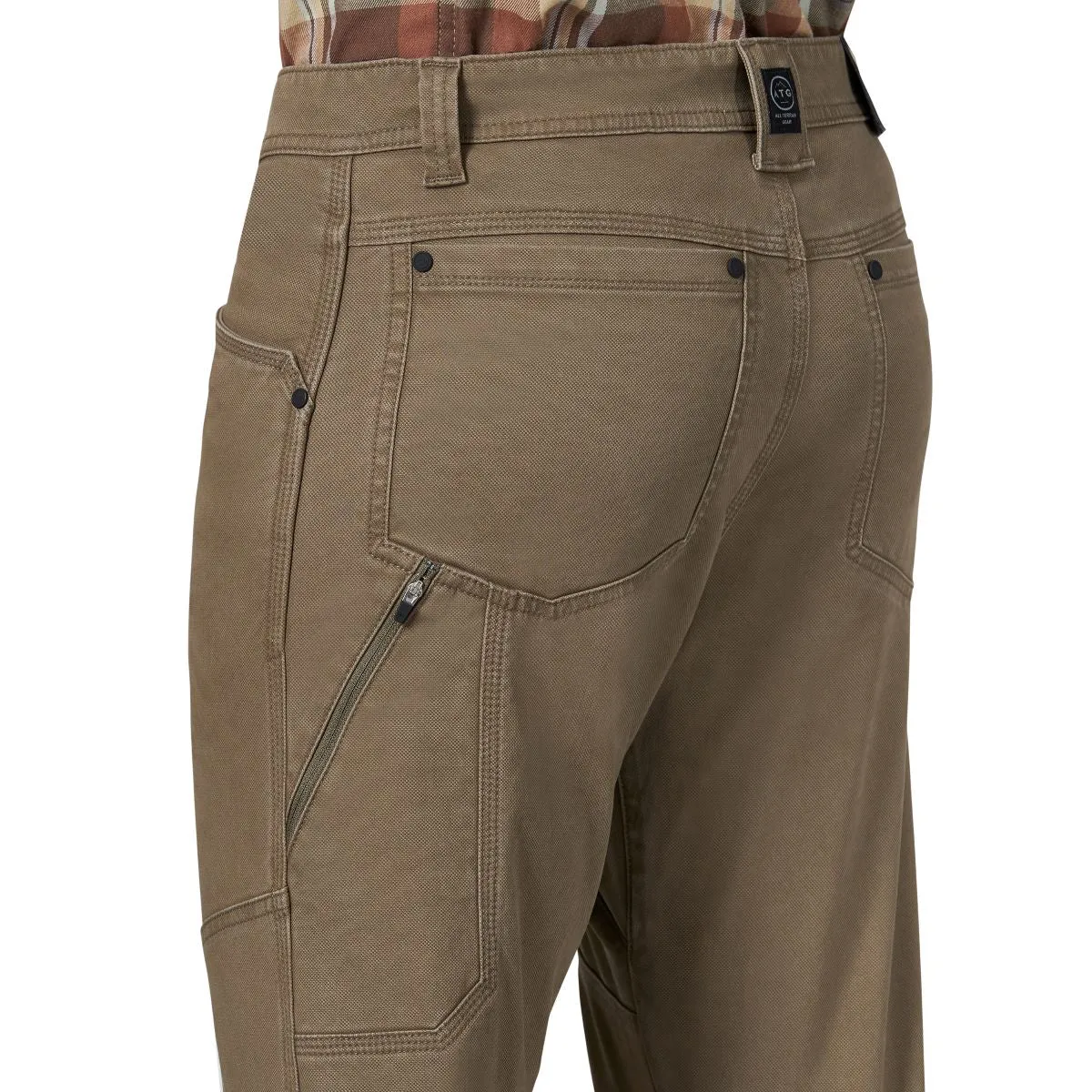 'Wrangler' Men's Reinforced Utility Pant - Morel