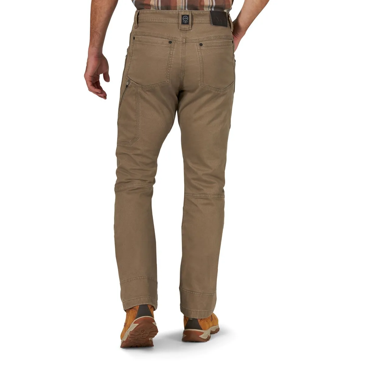 'Wrangler' Men's Reinforced Utility Pant - Morel